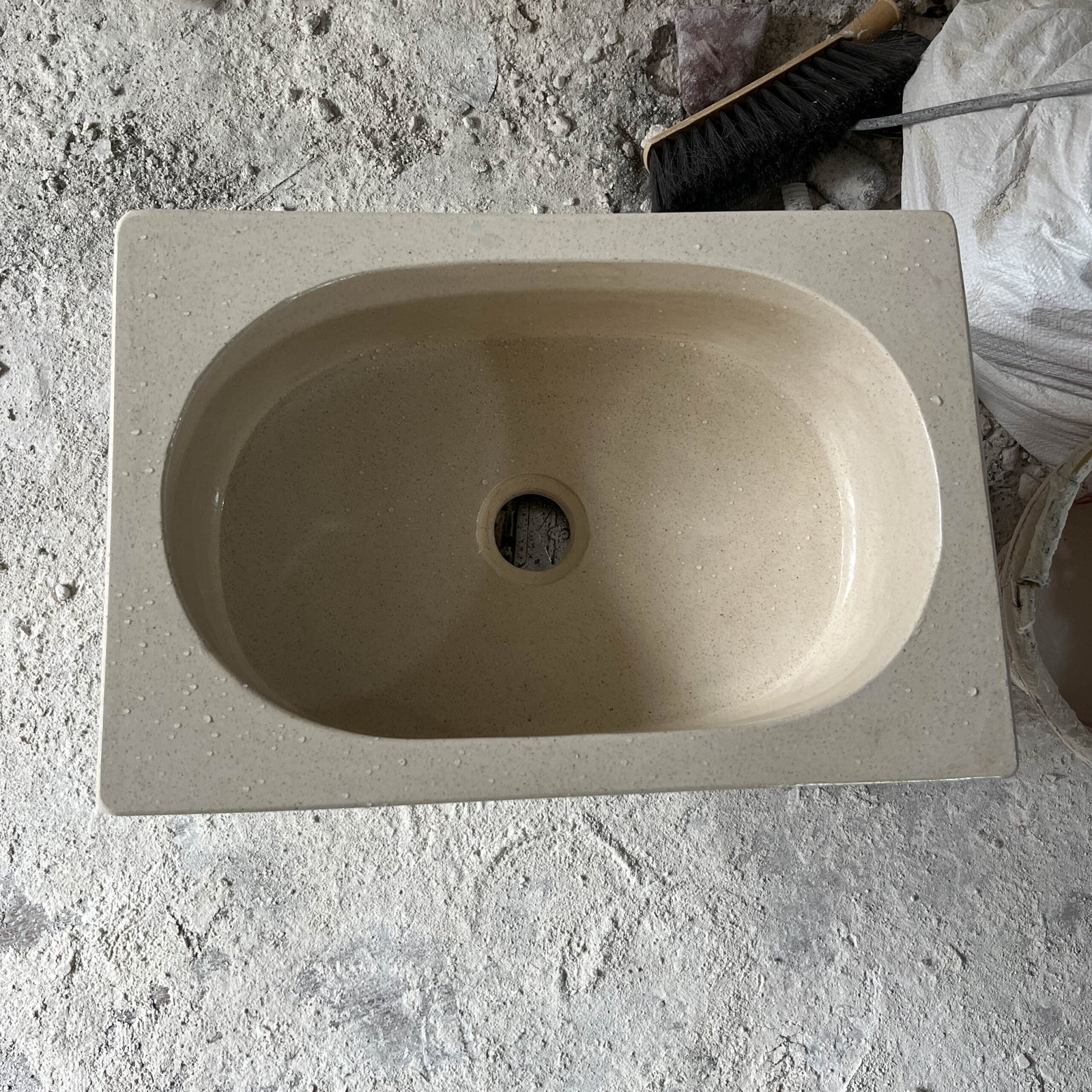Rectangular Block Terrazzo Sink - Image 2